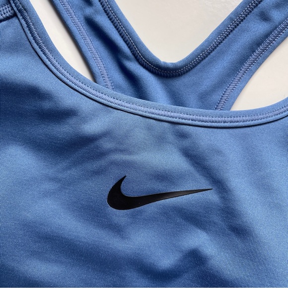 Nike Women's Dri-Fit Blue Sports Bra ‼️FREE SHIPPING‼️ - Picture 2 of 5
